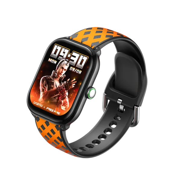 oraimo Watch 6 HAYATO X Free Fire 2.01" HD Screen Smart Watch