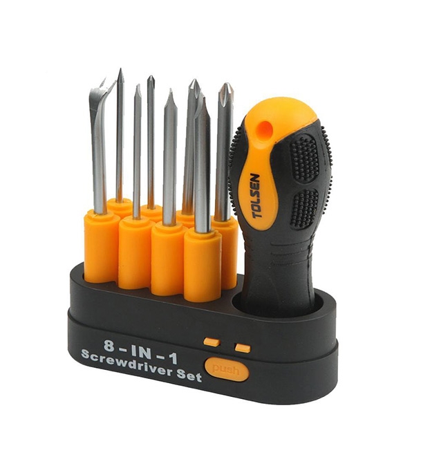 8 in 1 Interchangeable Screwdriver Set