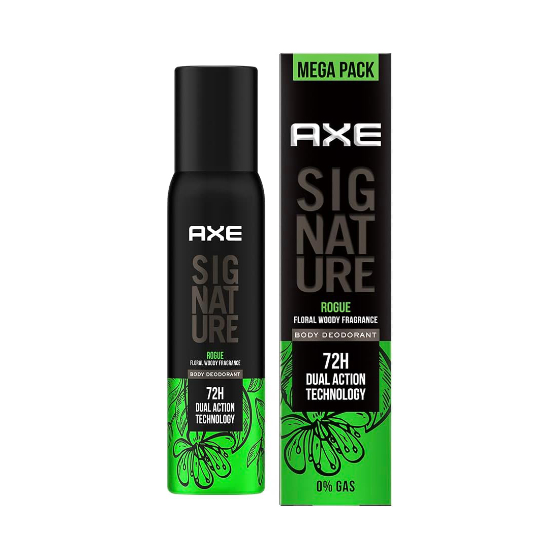 Axe Signature Rogue Long Lasting No Gas Body Deodorant For Men