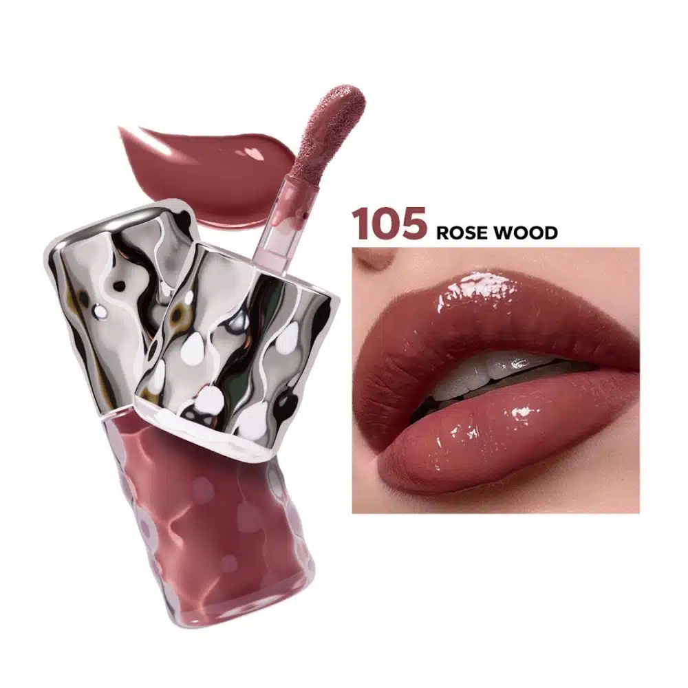 Beauty Glazed Volume Plumping Lip Gloss – 105 ROSEWOOD