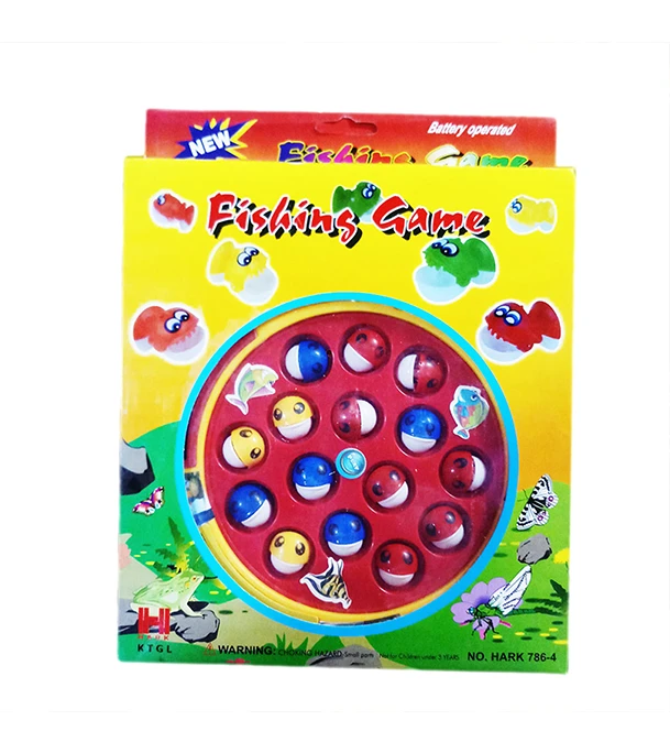 Fishing Board Game Toy Set for Kids Fish Shape Board