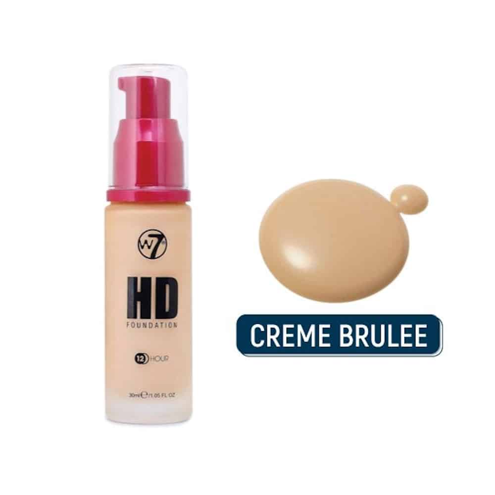 W7 HD Foundation 12 Hours – Creme Brule