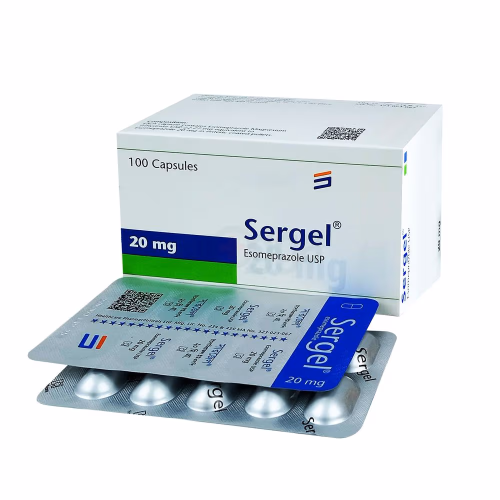 Sergel 20 Capsule-(20mg)