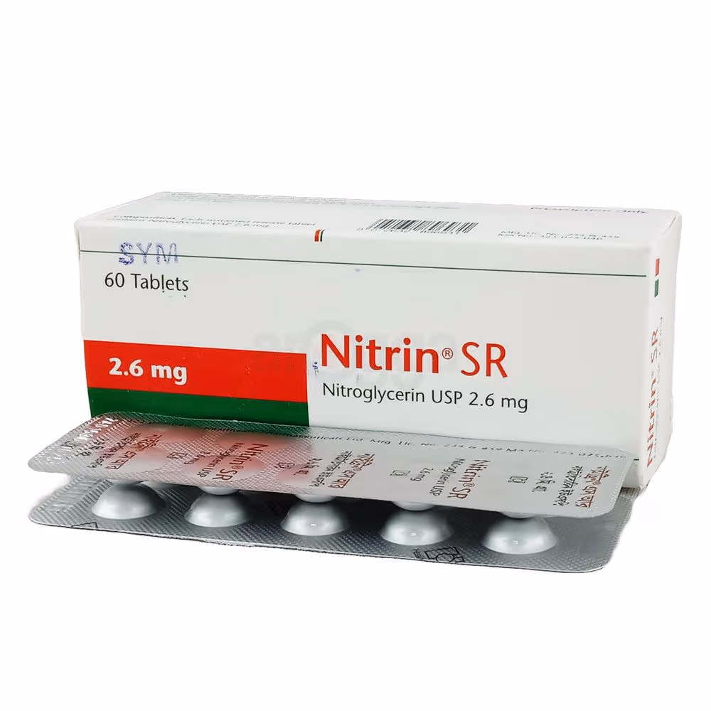Nitrin SR 2.6 Tablet-(2.6mg)