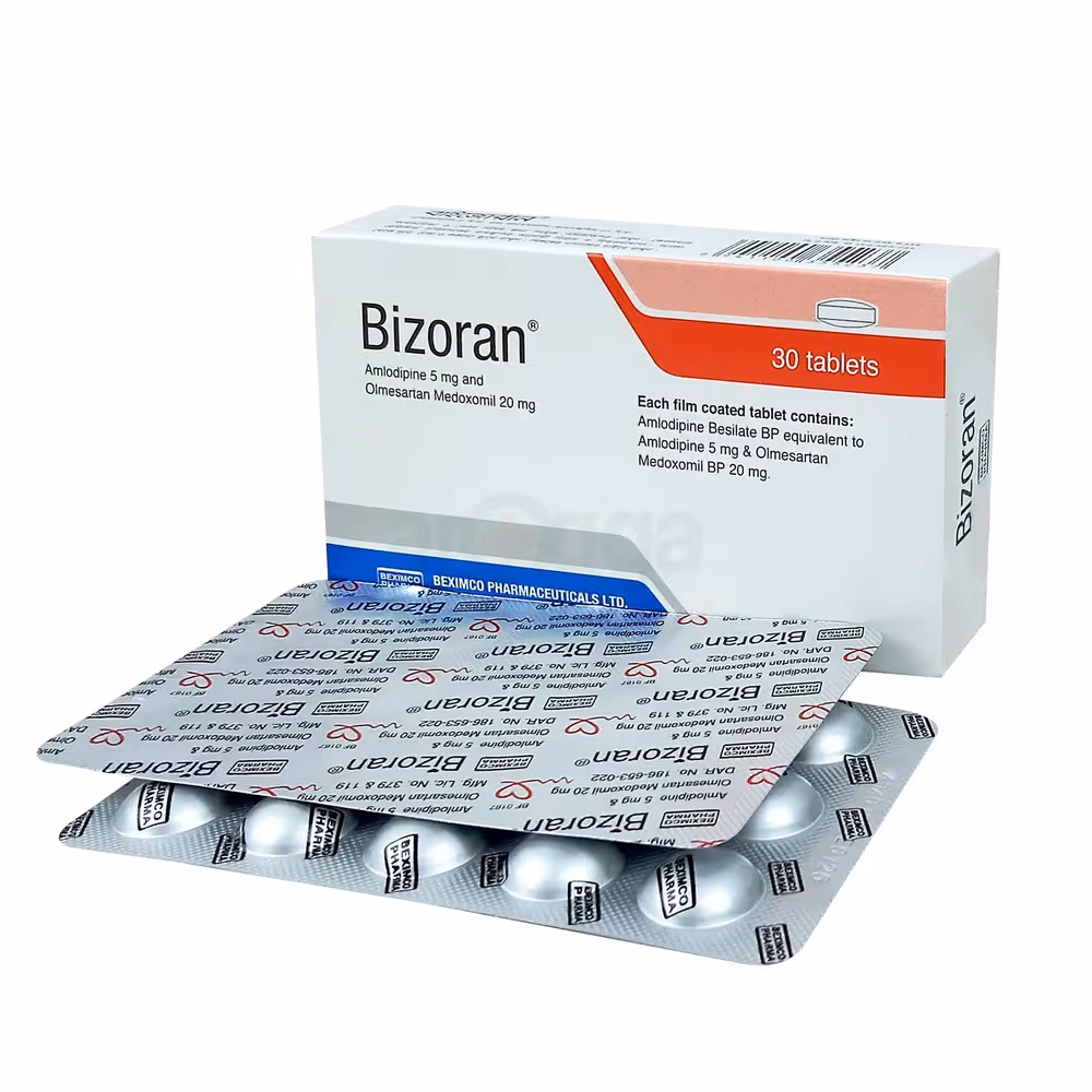 Bizoran 5/20 Tablet-(5mg+20mg)